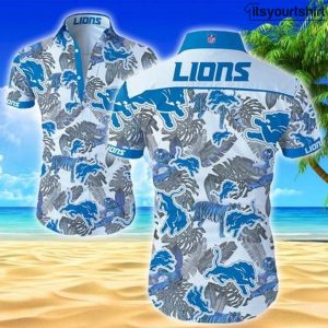 Detroit Lions Button Up Best Hawaiian Shirts IYT