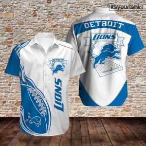 Detroit Lions Fireball Hawaiian Shirt IYT 3