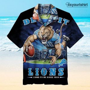 Detroit Lions Nfl Aloha Shirt IYT