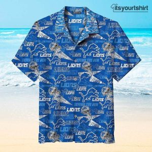 Detroit Lions Nfl Aloha Shirts IYT