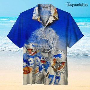 Detroit Lions Nfl Hawaiian Shirt IYT