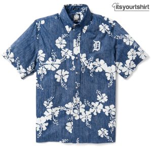 Detroit Tigers 50Th State Cool Hawaiian Shirts IYT