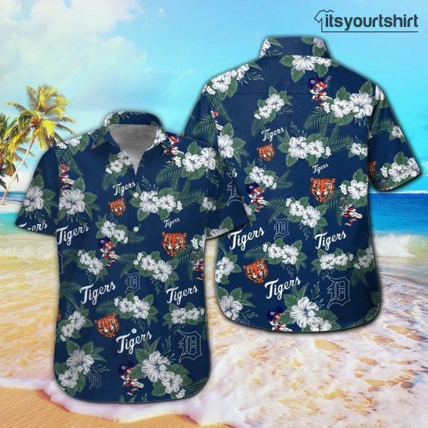 Detroit Tigers Aloha Shirt IYT
