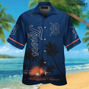 Detroit Tigers Hawaiian Tropical Shirt IYT