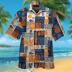 Detroit Tigers Hawaiian Tropical Shirts IYT