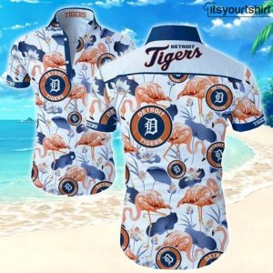 Detroit Tigers MLB Hawaiian Tropical Shirts IYT