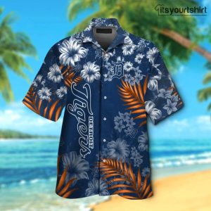 Detroit Tigers Team Tropical Aloha Shirt IYT
