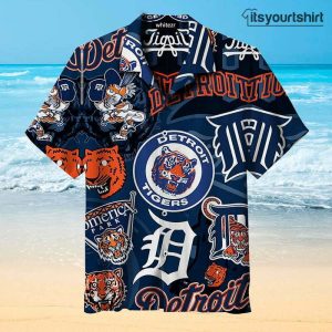 Detroit Tigers Tropical Cool Hawaiian Shirts IYT