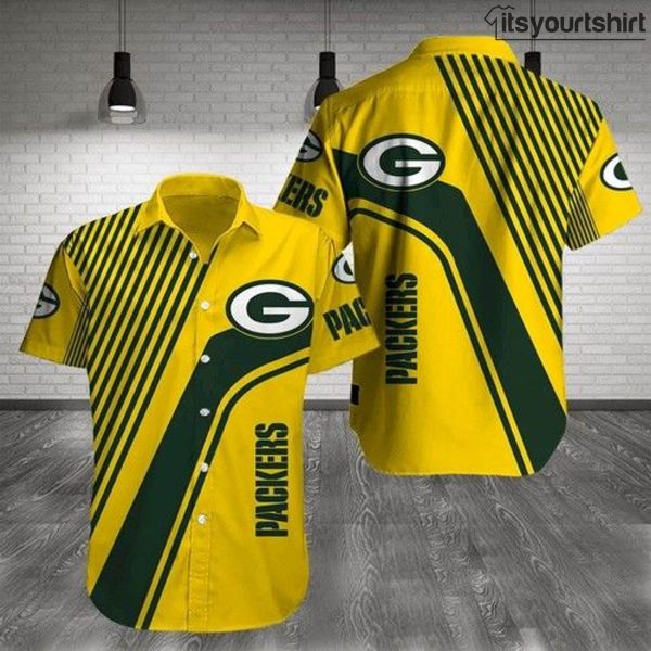 Football Green Bay Packers NFL Aloha Shirt IYT