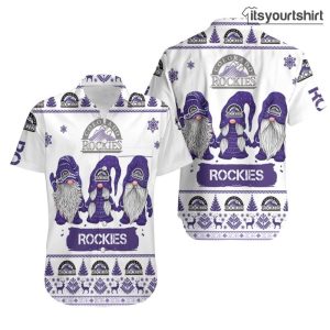 Gnomes Colorado Rockies Best Hawaiian Shirts IYT