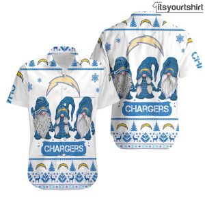 Gnomes Los Angeles Chargers Cool Hawaiian Shirts IYT
