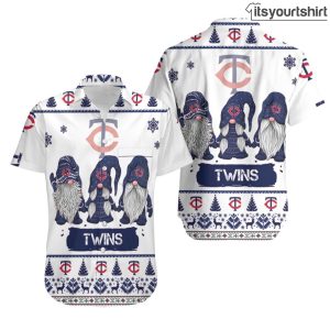 Gnomes Minnesota Twins Hawaiian Shirt IYT
