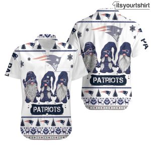 Gnomes New England Patriots Aloha Shirt IYT