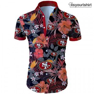 Great San Francisco 49Ers Aloha Shirt IYT