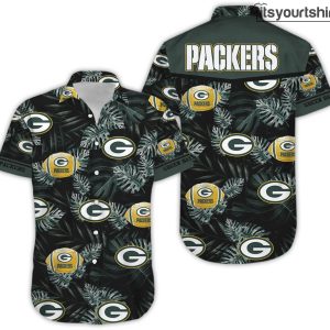 Green Bay Packers Floral Best Hawaiian Shirts IYT 3