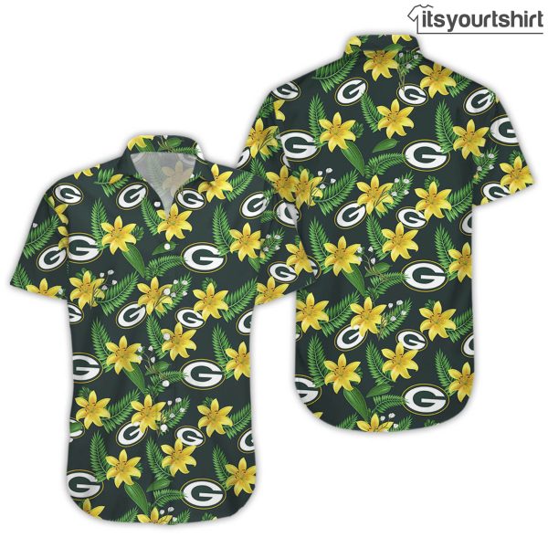 Green Bay Packers NFL Hawaiian Tropical Shirt IYT