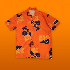Hibiscus Houston Astros Orange Hawaiiain CoolHawaiian Shirt IYT
