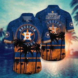 Houston Astros Button Up Best Hawaiian Shirts IYT