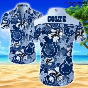 Indianapolis Colts Button Up Best Hawaiian Shirts IYT