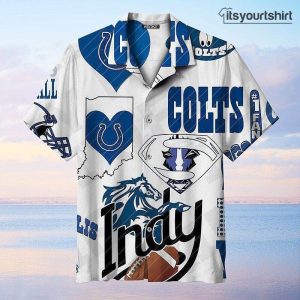 Indianapolis Colts Nfl Aloha Shirts IYT