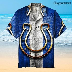 Indianapolis Colts Vintage Aloha Shirt IYT
