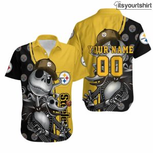 Jack Skellington Pittsburgh Steelers Custom Hawaiian Shirt IYT