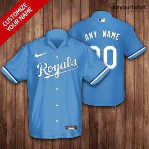 Kansas City Royals Baseball Aloha Shirt IYT