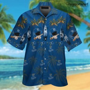 Kansas City Royals Button Up Hawaiian Shirt IYT