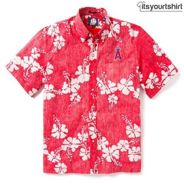 Los Angeles Angels 50Th State Aloha Shirt IYT