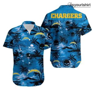 Los Angeles Chargers Nfl Football Cool Hawaiian Shirts IYT