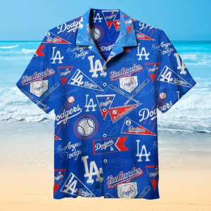 Los Angeles Dodgers Mlb Hawaiian Tropical Shirts IYT