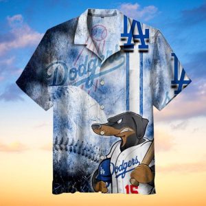 Los Angeles Dodgers MLB Hawaiian T-Shirt