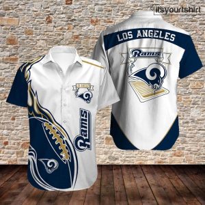 Los Angeles Rams Fireball Hawaiian Shirt IYT 3