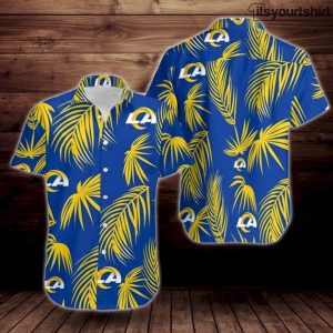 Los Angeles Rams Flower Aloha Shirt IYT