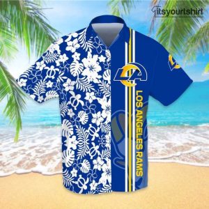 Los Angeles Rams Nfl Football Sport Cool Aloha Shirt IYT