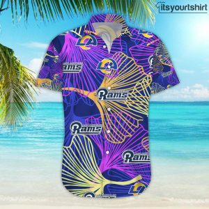 Los Angeles Rams Nfl Football Team Aloha Shirt IYT