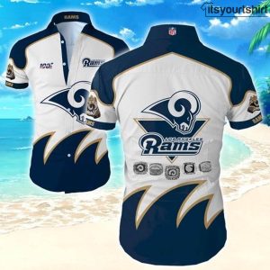Los Angeles Rams Trendy Sport Summer Hawaiian Shirt IYT