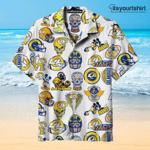 Love My Los Angeles Rams Nfl Cool Hawaiian Shirts IYT