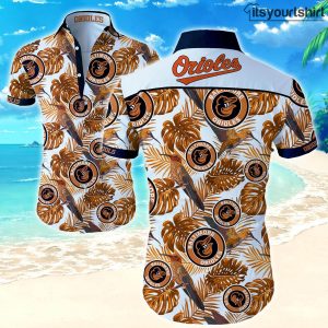 MLB Baltimore Orioles Hawaiian Shirts IYT