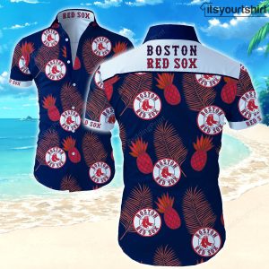 MLB Boston Red Sox Aloha Shirt IYT
