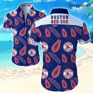MLB Boston Red Sox Aloha Shirts IYT