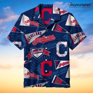MLB Cleveland Indians Hawaiian Tropical Shirts IYT