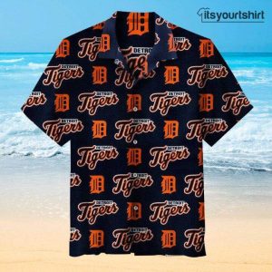 MLB Detroit Tigers Baseball Team Cool Hawaiian Shirts IYT