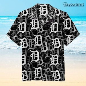 MLB Detroit Tigers Baseball Team Hawaiian Tropical Shirts IYT