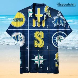 MLB Seattle Mariners Hawaiian Tropical Shirt IYT