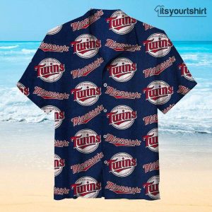 MLB Won World Championships Minnesota Twins Aloha Shirt IYT