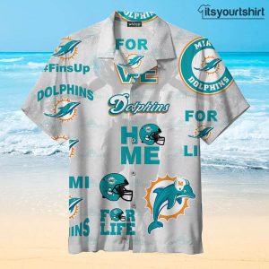 Miami Dolphins Baseball Aloha Shirt IYT