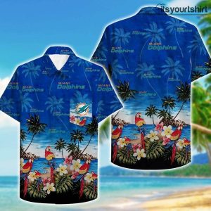 Miami Dolphins NFl Cool Hawaiian Tropical Shirts IYT