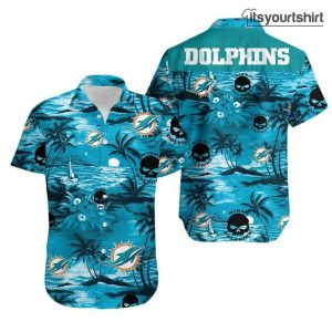 Miami Dolphins Nfl Football Aloha Shirt IYT