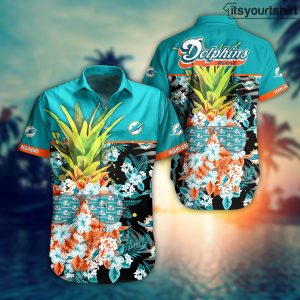 Miami Dolphins Nfl Pineapple Aloha Shirt IYT